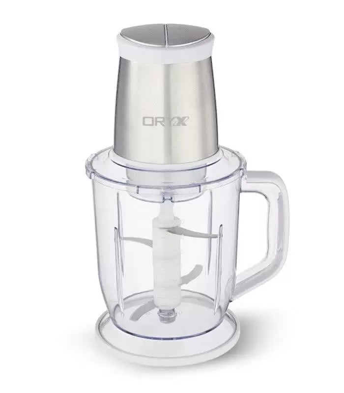 خردکن چهار تیغه 400 وات ظرف نشکن 1/5 لیتر سفید CH-3913W اوریکس (ORYX)